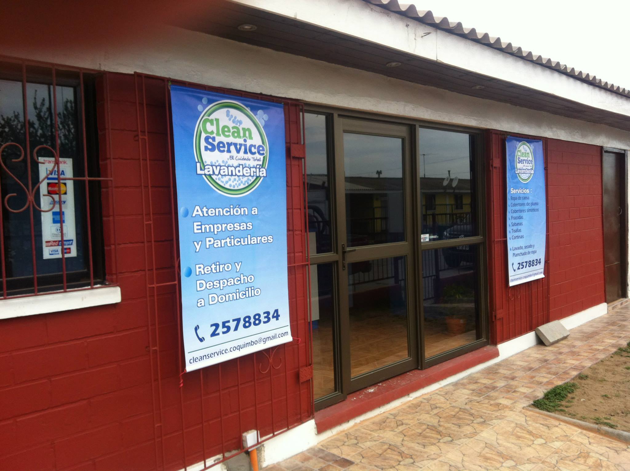 Interior de Lavanderia Cleanservice